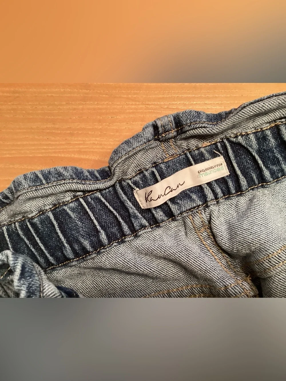 Kancan denim shorts